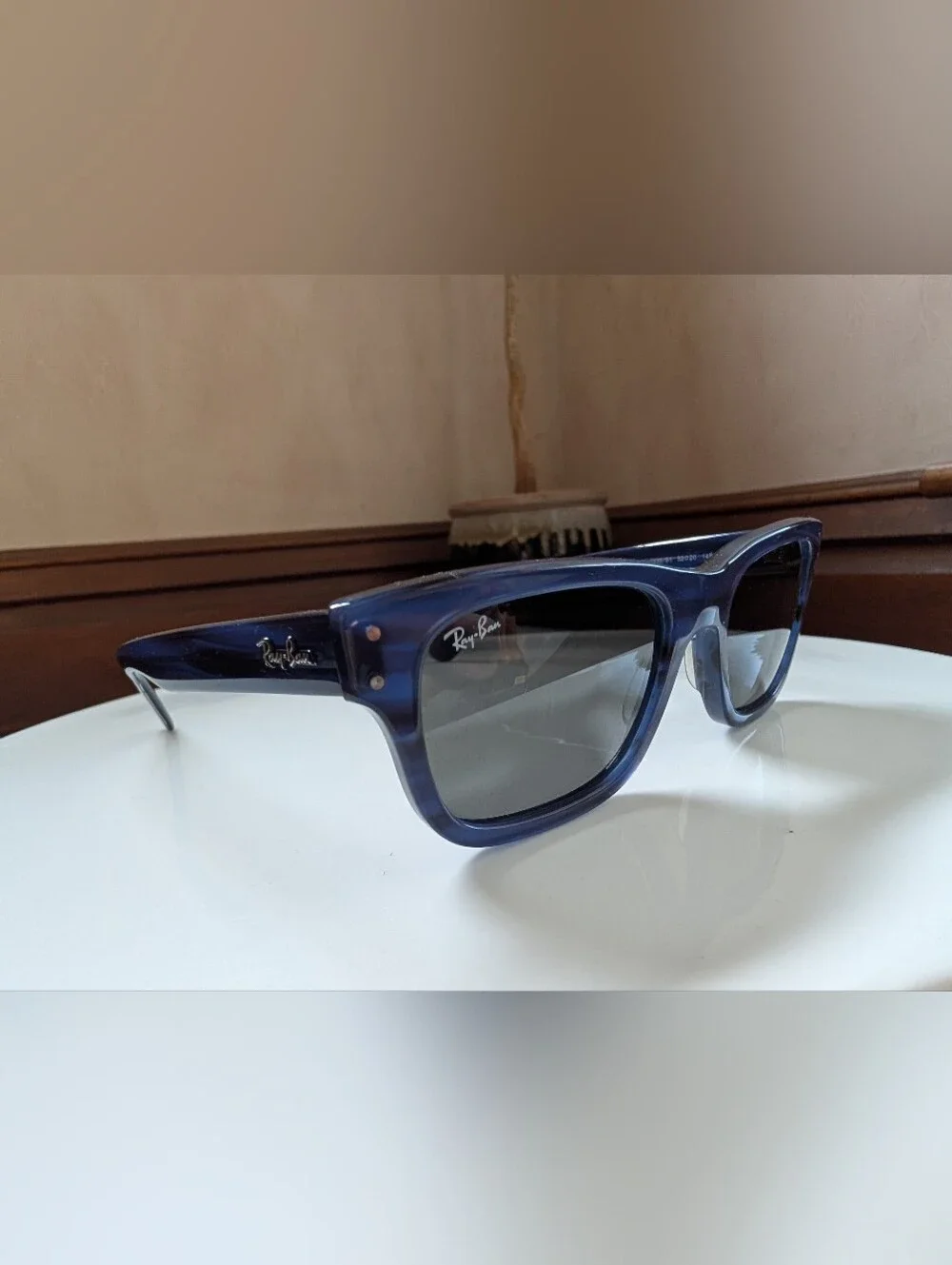 Ray Ban Mr Burbank Sunglasses In Blue